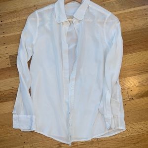 Everlane silk shirt